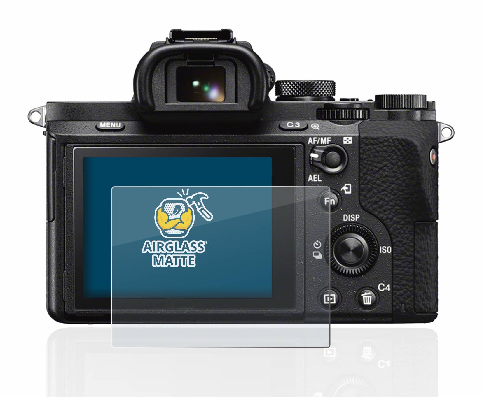 BROTECT AirGlass Matt Glas Panzer Folie für Sony Alpha 7 II (ILCE-7M2)