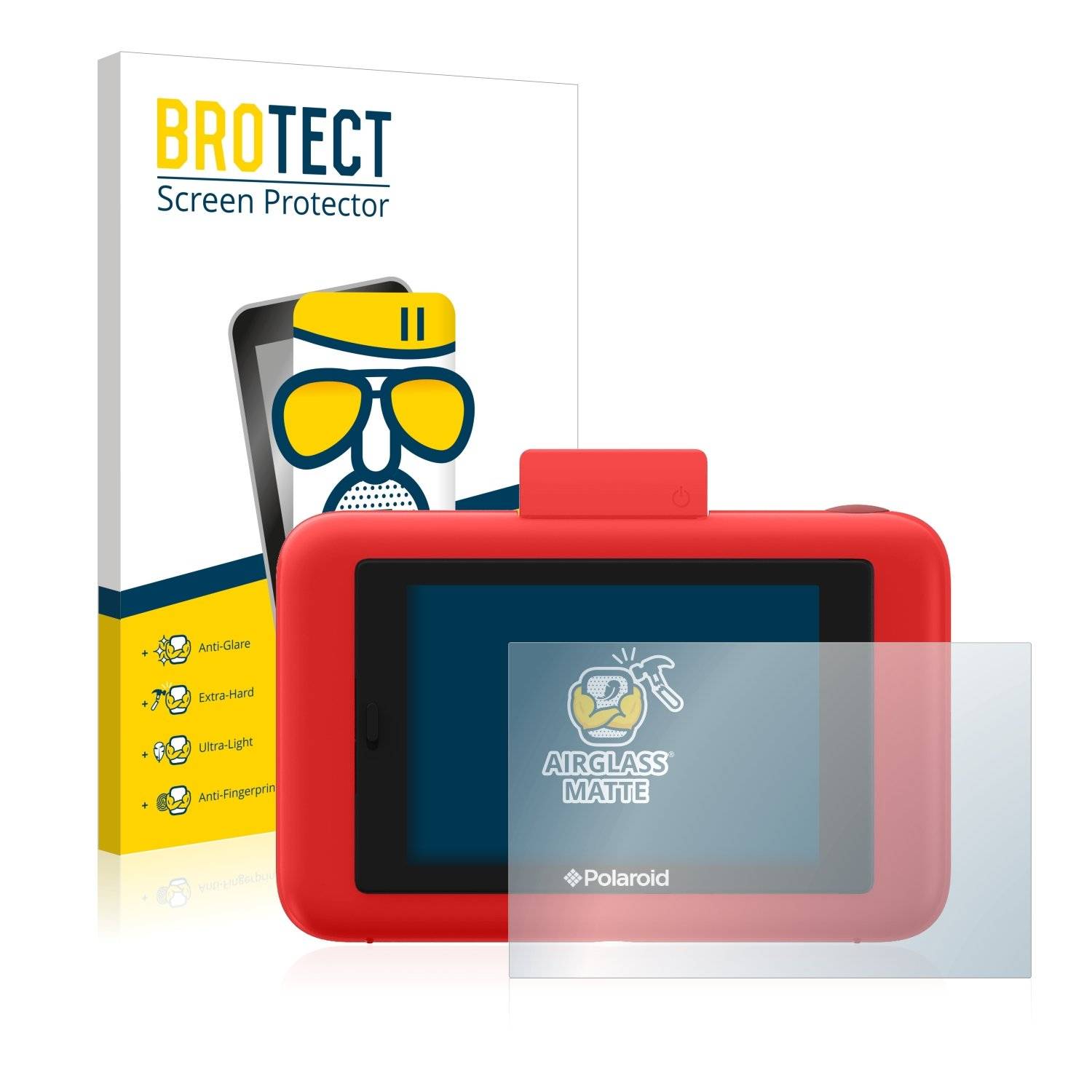 BROTECT AirGlass Matt Panzerglasfoli fü Polaroi Sna Touch