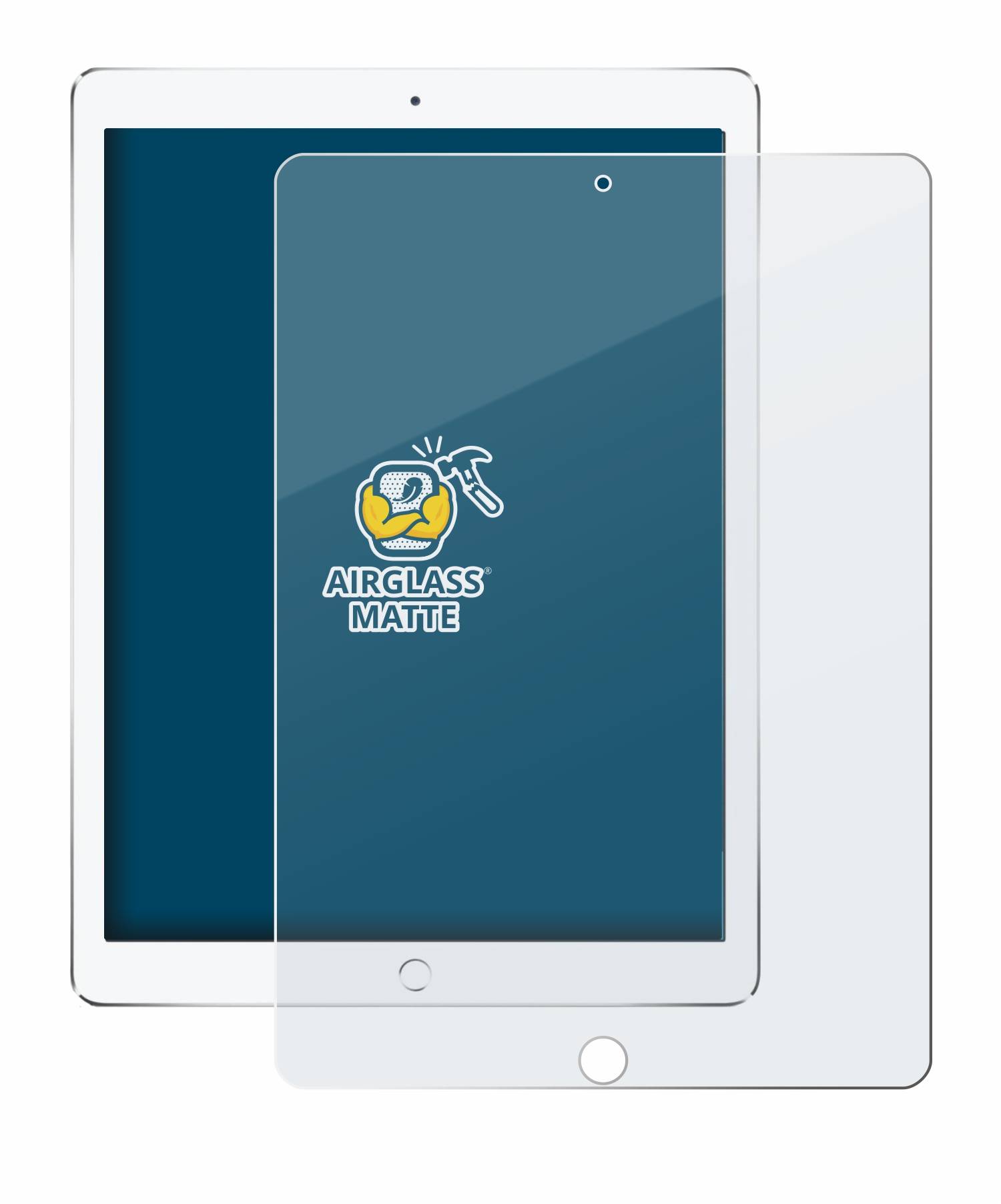 BROTECT AirGlass Matt Glas Panzer Folie für Apple iPad Pro 10.5 2017