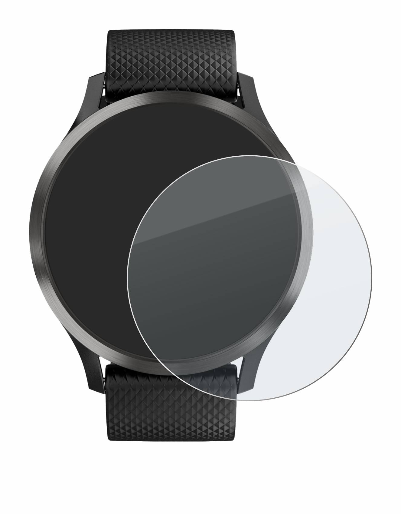 BROTECT AirGlass Matt Glas Panzer Folie für Garmin vivomove HR