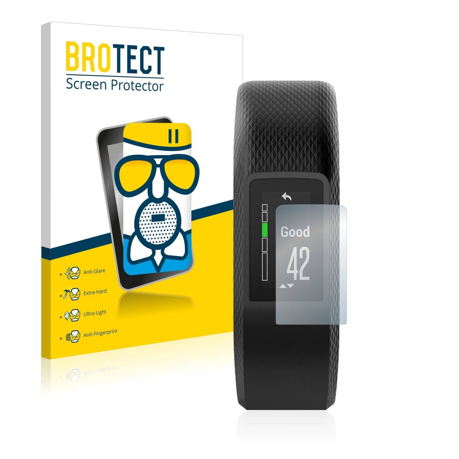 BROTECT AirGlass Matt Panzerglasfoli fü Garmi Vivosport