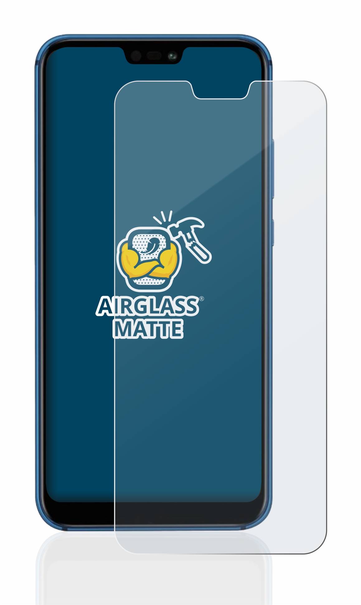 BROTECT AirGlass Matt Glas Panzer Folie für Huawei P20 lite 2018
