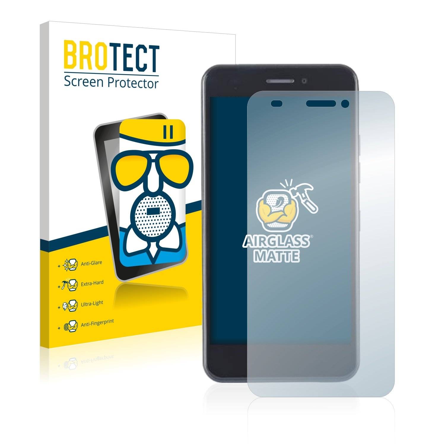 BROTECT AirGlass Matt Panzerglasfoli fü E Hawk