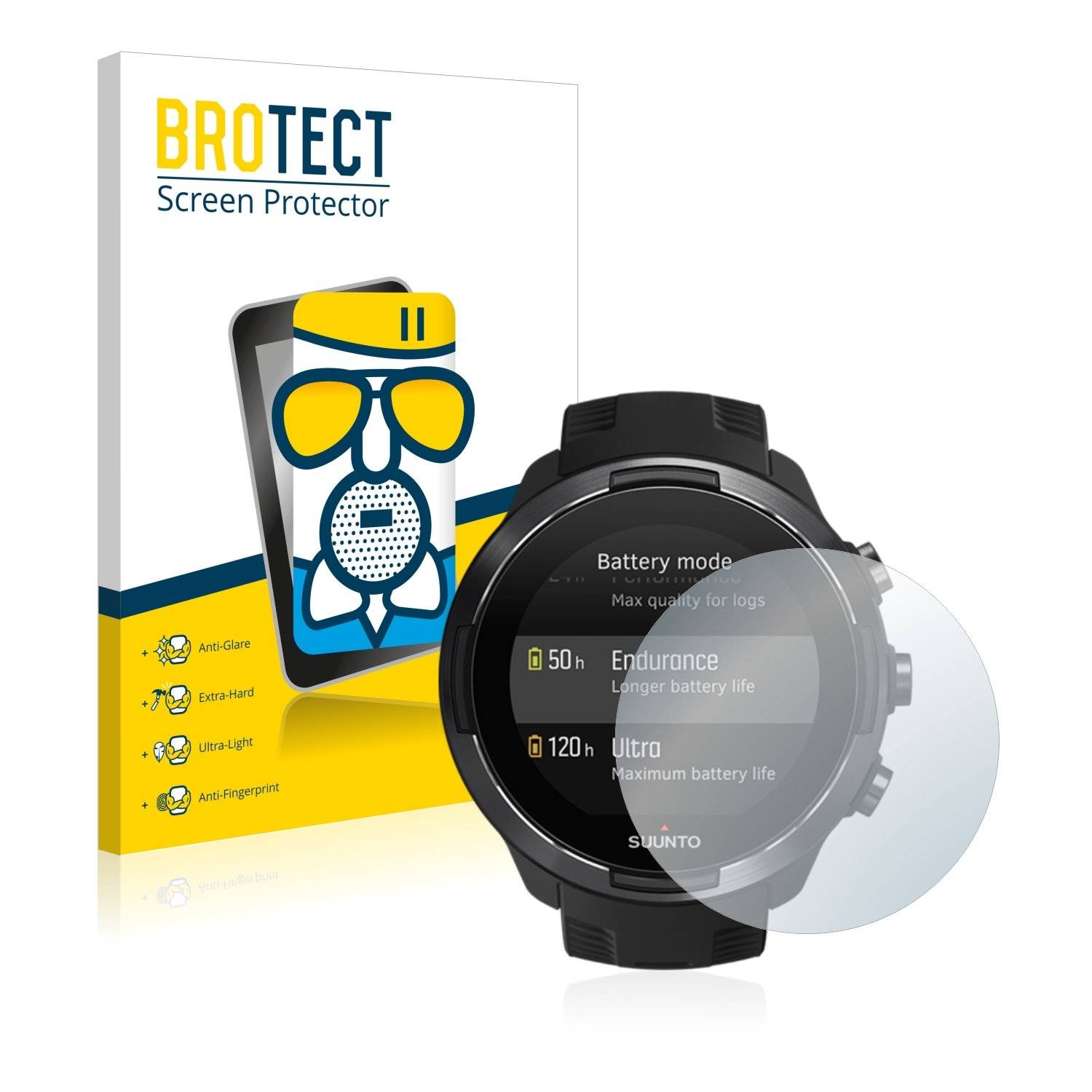 BROTECT AirGlass Matt Panzerglasfoli fü Suunt 9