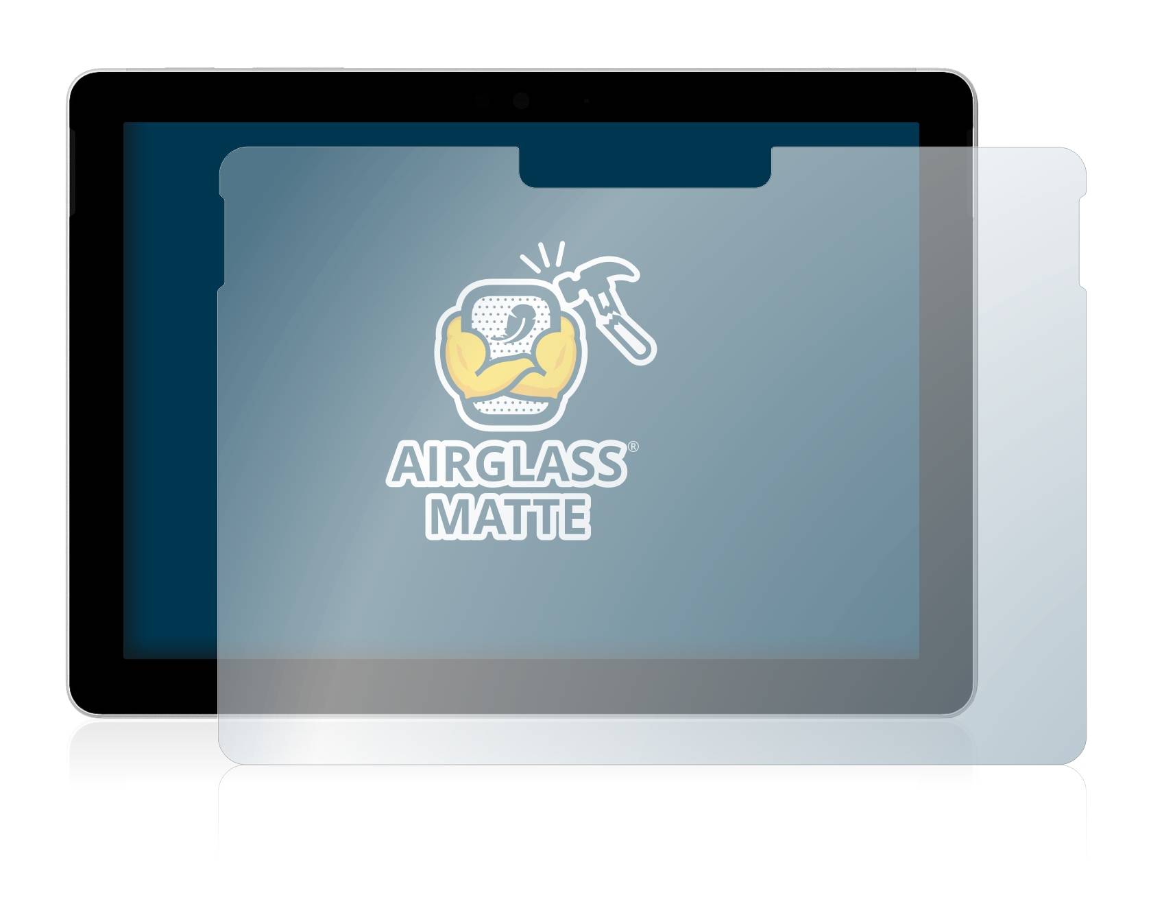 BROTECT AirGlass Matt Glas Panzer Folie für Microsoft Surface Go 10