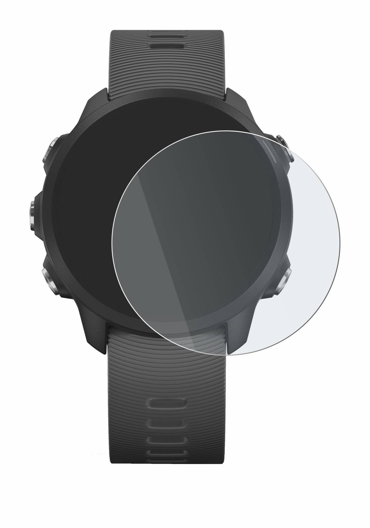 BROTECT AirGlass Matt Glas Panzer Folie für Garmin Forerunner 245 Music