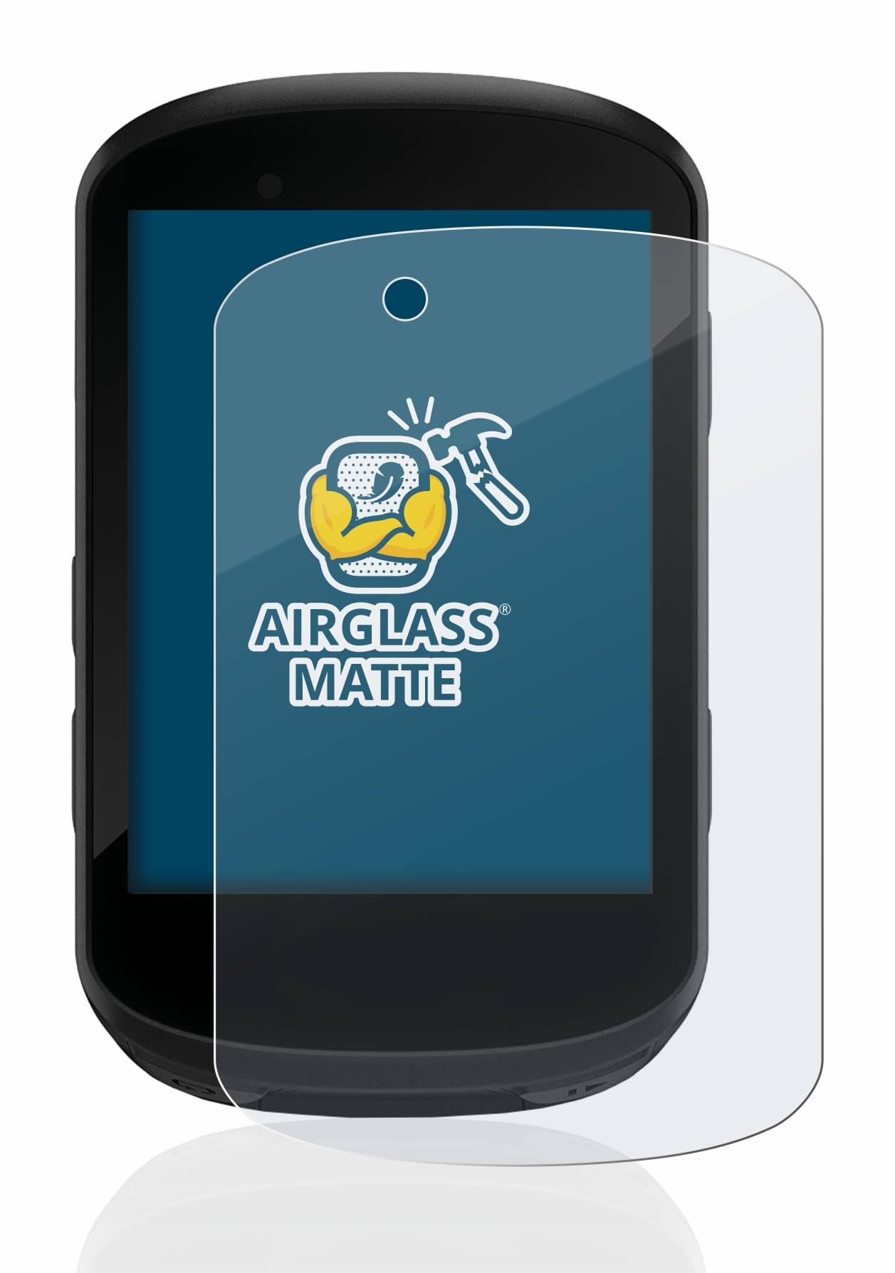 BROTECT AirGlass Matt Glas Panzer Folie für Garmin Edge 530