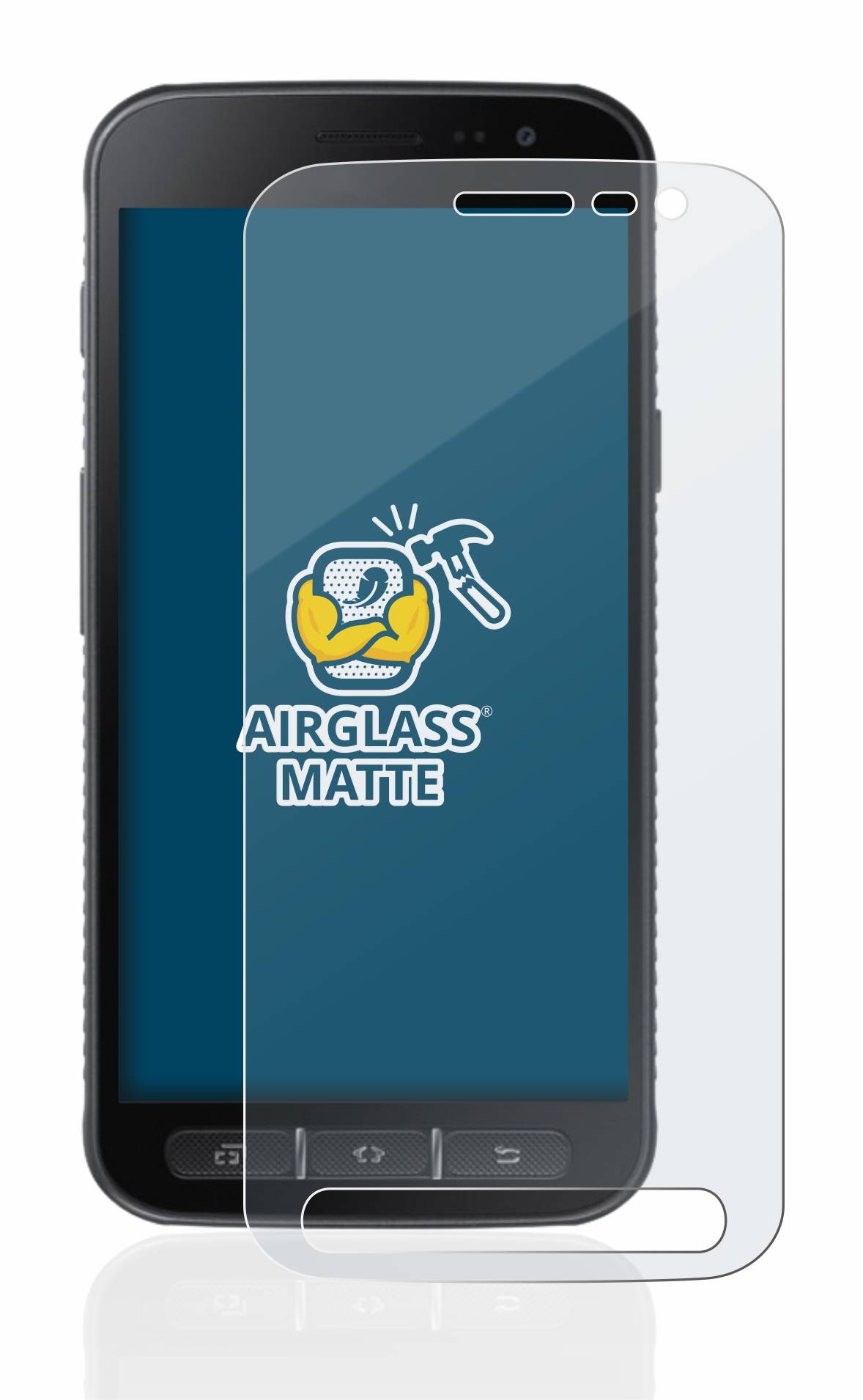BROTECT AirGlass Matt Glas Panzer Folie für Samsung Galaxy XCover 4s