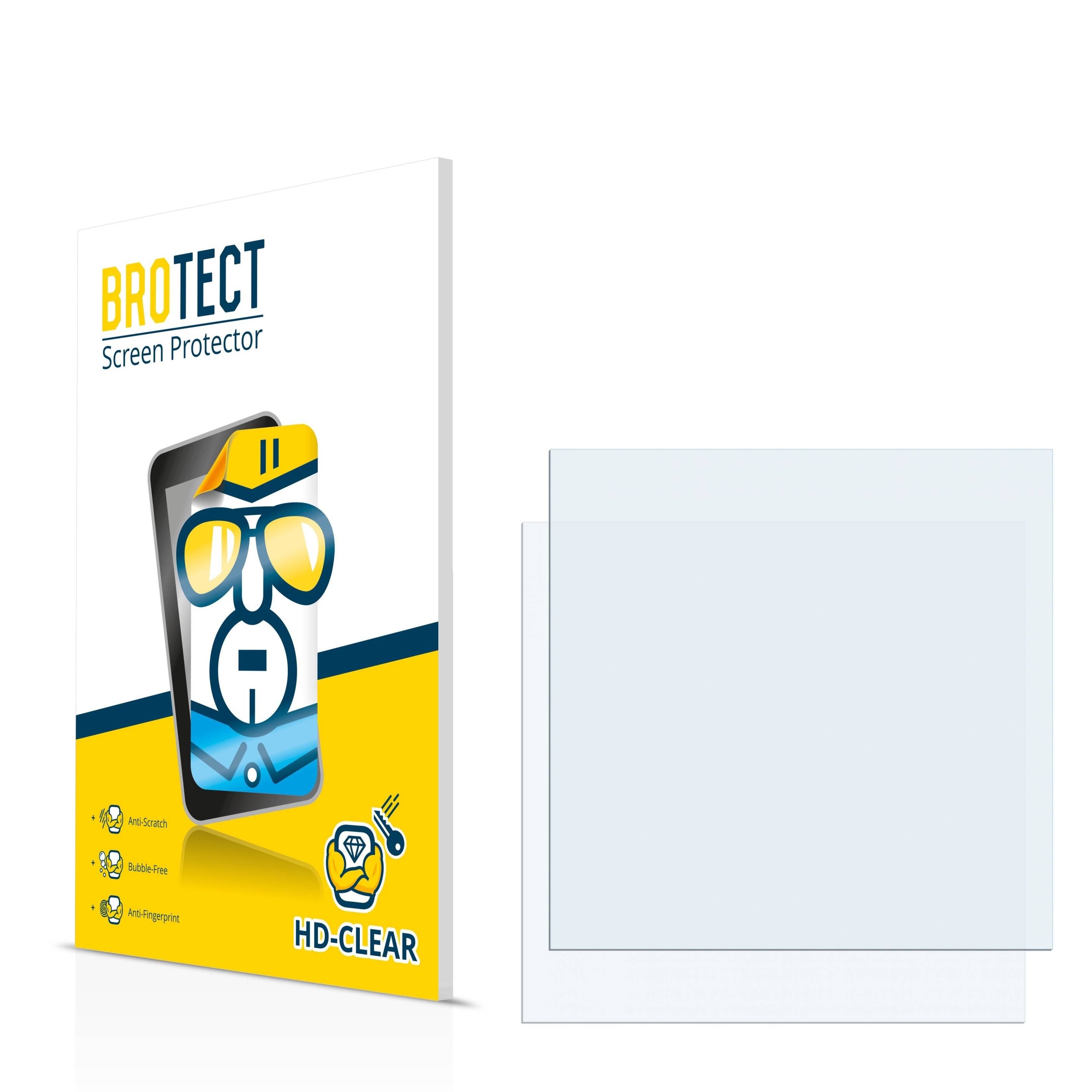2x BROTECT® HD-Clear Displayschutzfolie für Muster (A6)