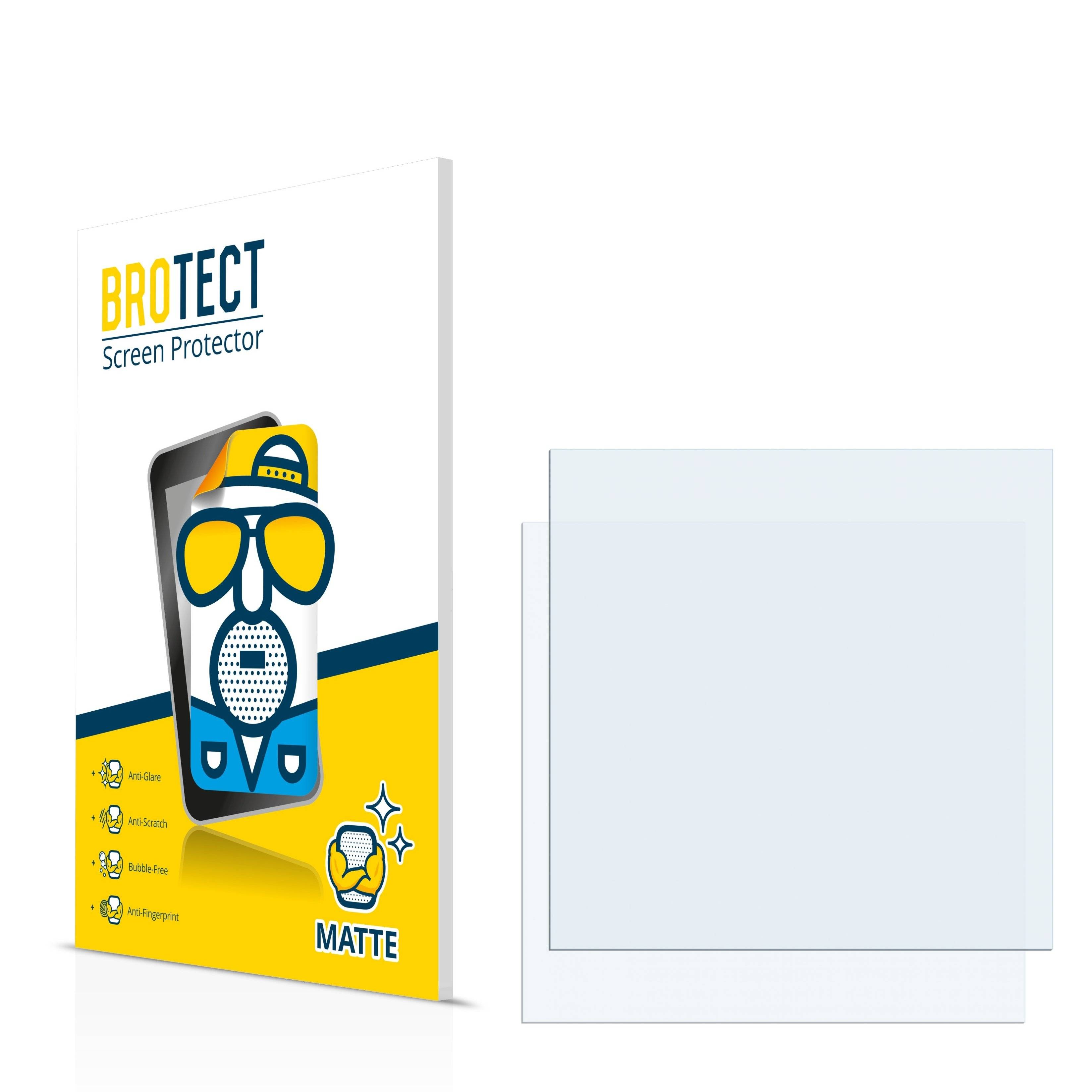 2x BROTECT® Matte Displayschutzfolie für Muster (A6)