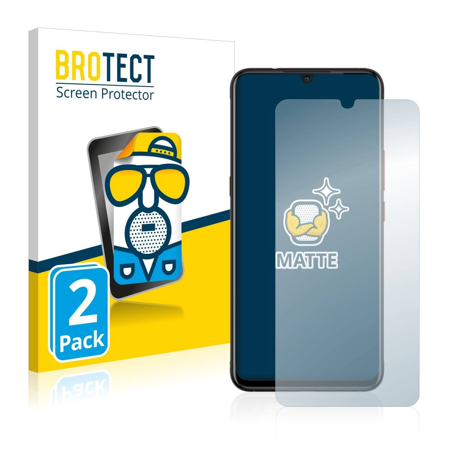 2x BROTECT® Matte Displayschutzfolie für Vivo iQOO