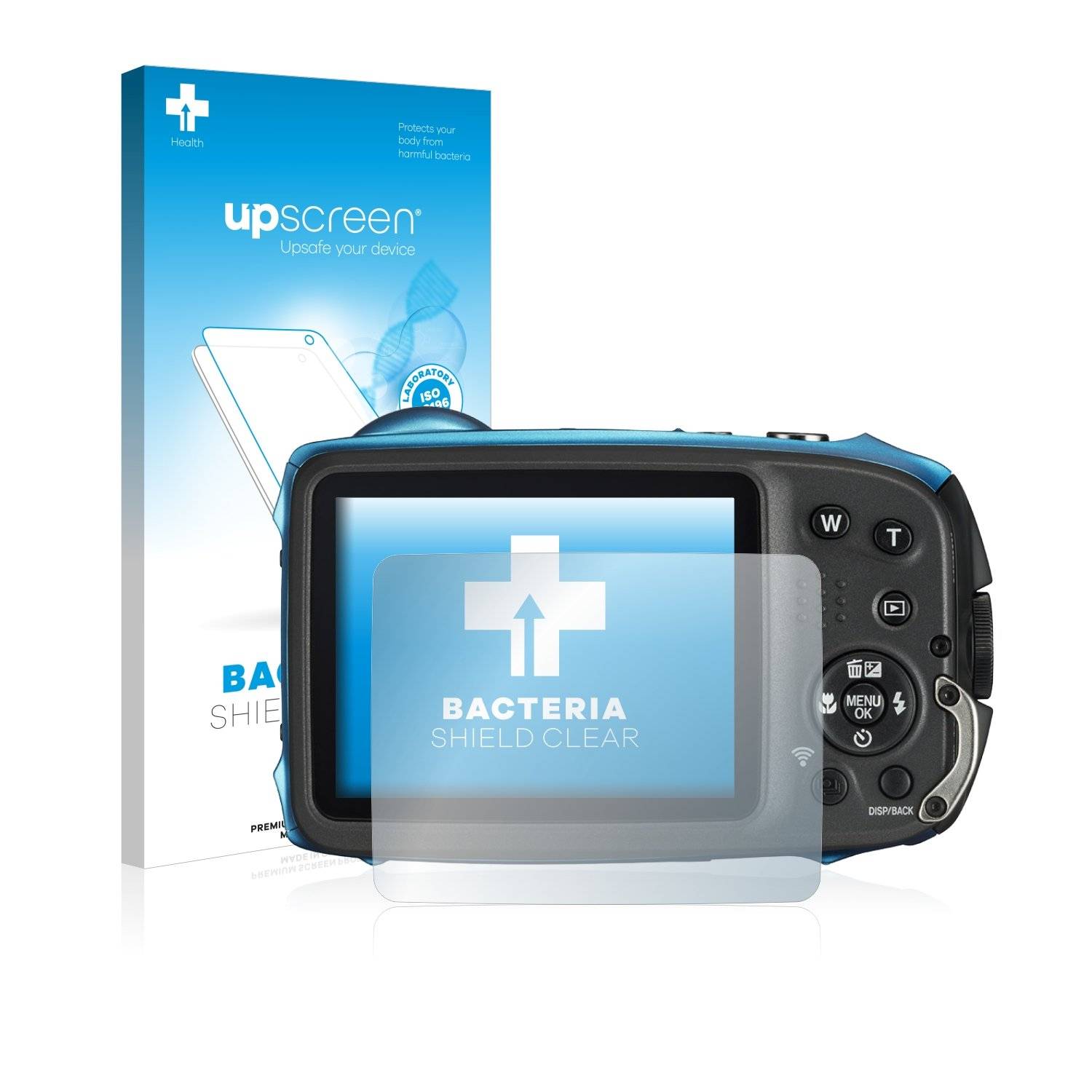 Displayschutzfolie Anti-Bakteriell Premium für FujiFilm FinePix XP140