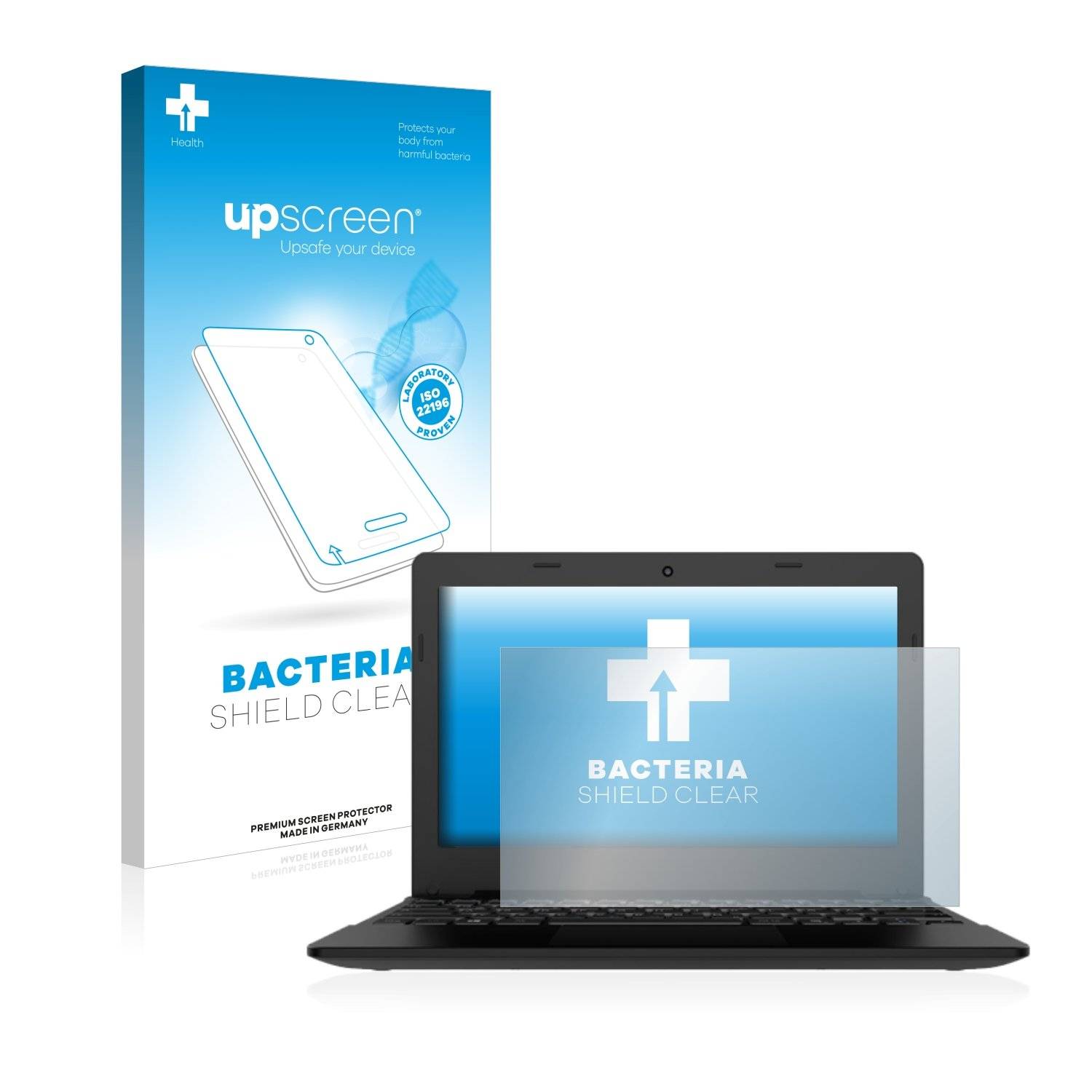 Displayschutzfolie Anti-Bakteriell Premium für TrekStor Surfbook E11B