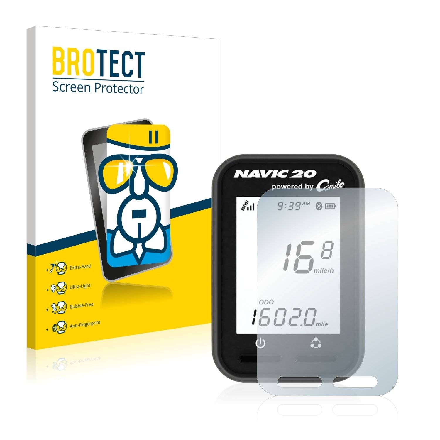 BROTECT® AirGlass® Panzerglasfolie für Ciclo Navic 20