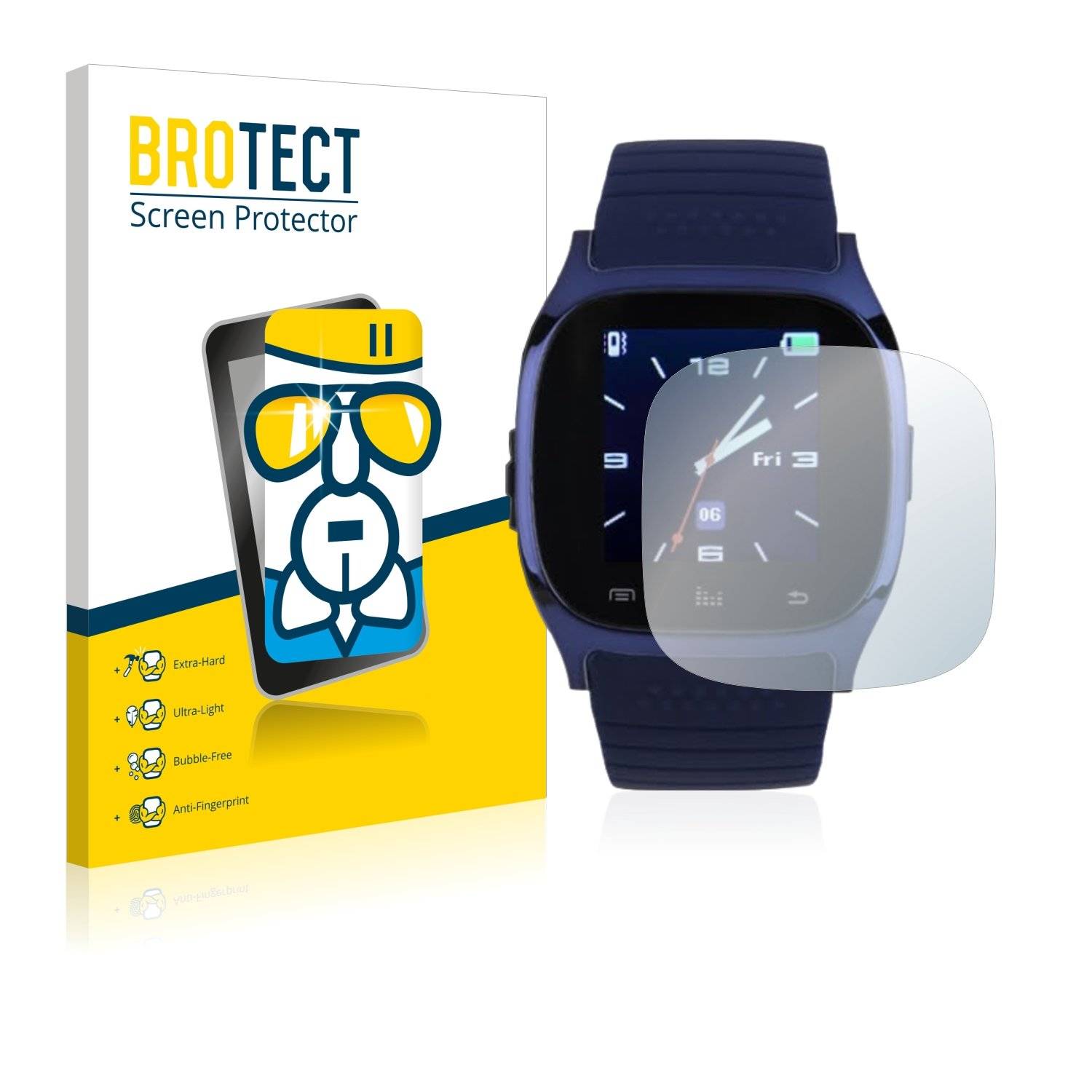 BROTECT® AirGlass® Panzerglasfolie für RWatch M26 T8