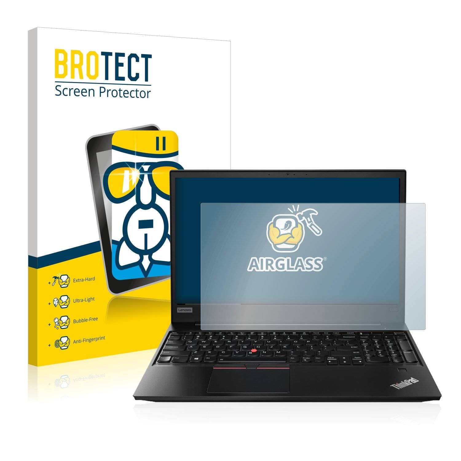 BROTECT® AirGlass® Panzerglasfolie für Lenovo ThinkPad E580