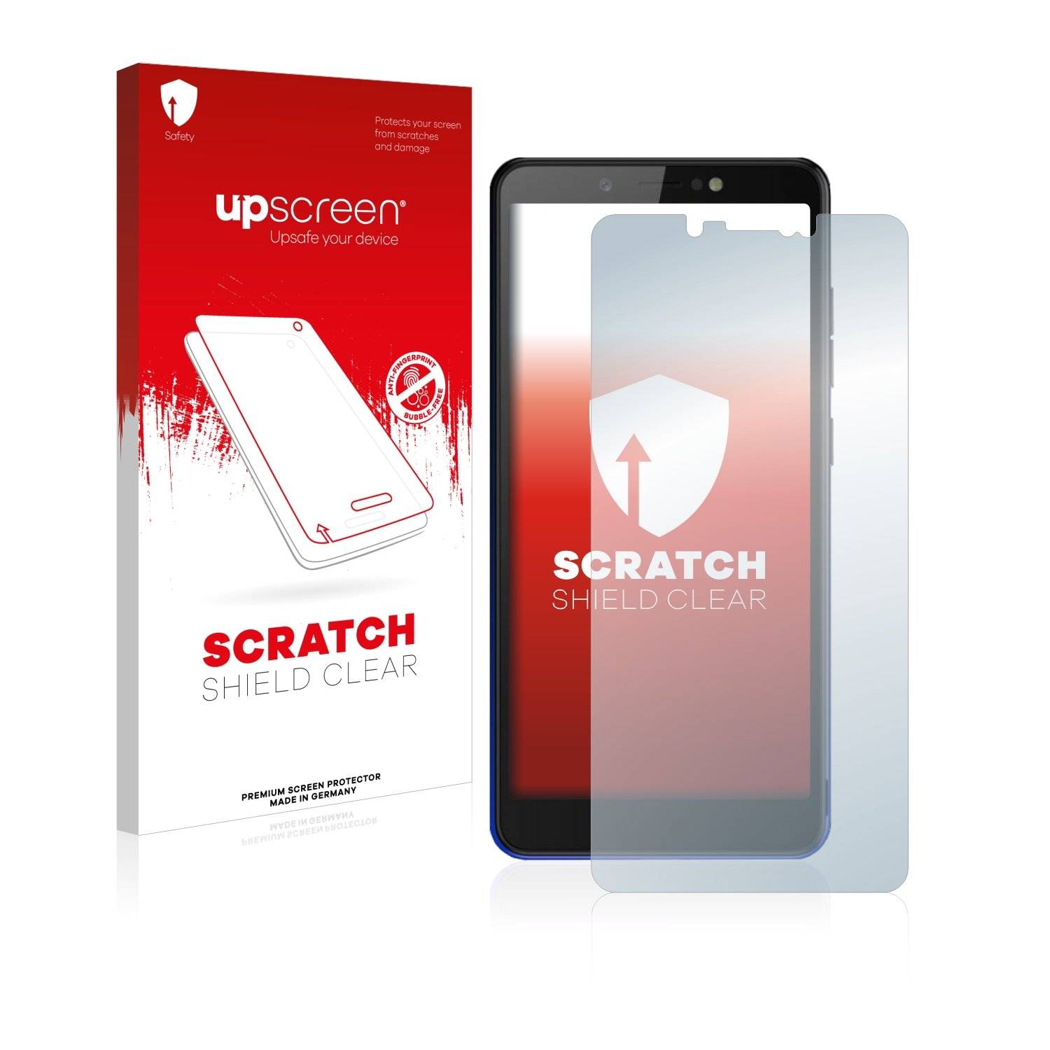upscreen® Scratch Shield Clear Premium Displayschutzfolie für Tecno Camon iACE2
