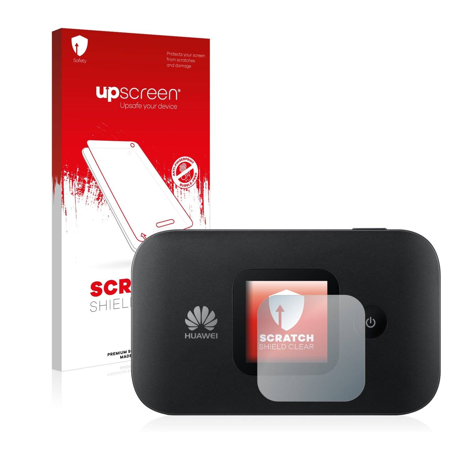 upscreen® Scratch Shield Clear Premium Displayschutzfolie für Huawei E5577