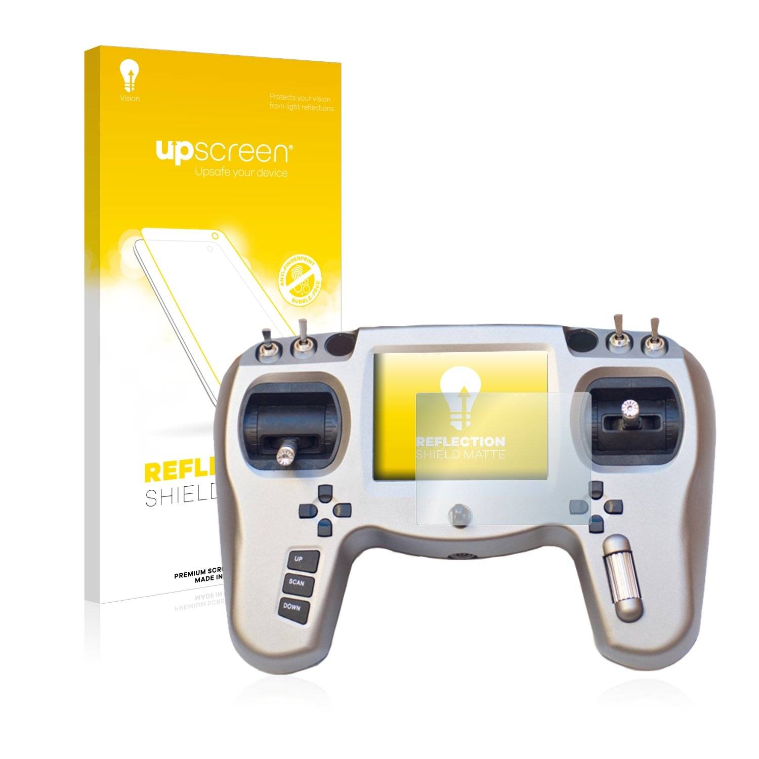 upscreen® Reflection Shield Matte Displayschutzfolie Premium für TBS Tango FPV