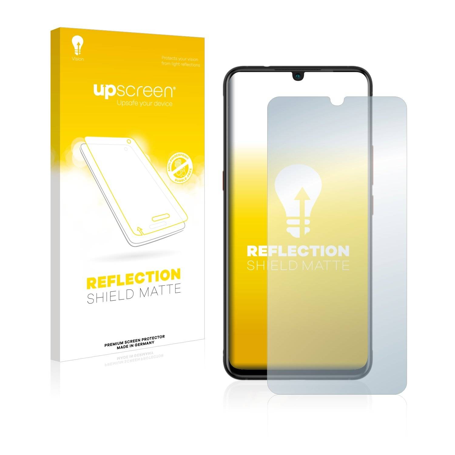 upscreen® Reflection Shield Matte Displayschutzfolie Premium für Vivo iQOO