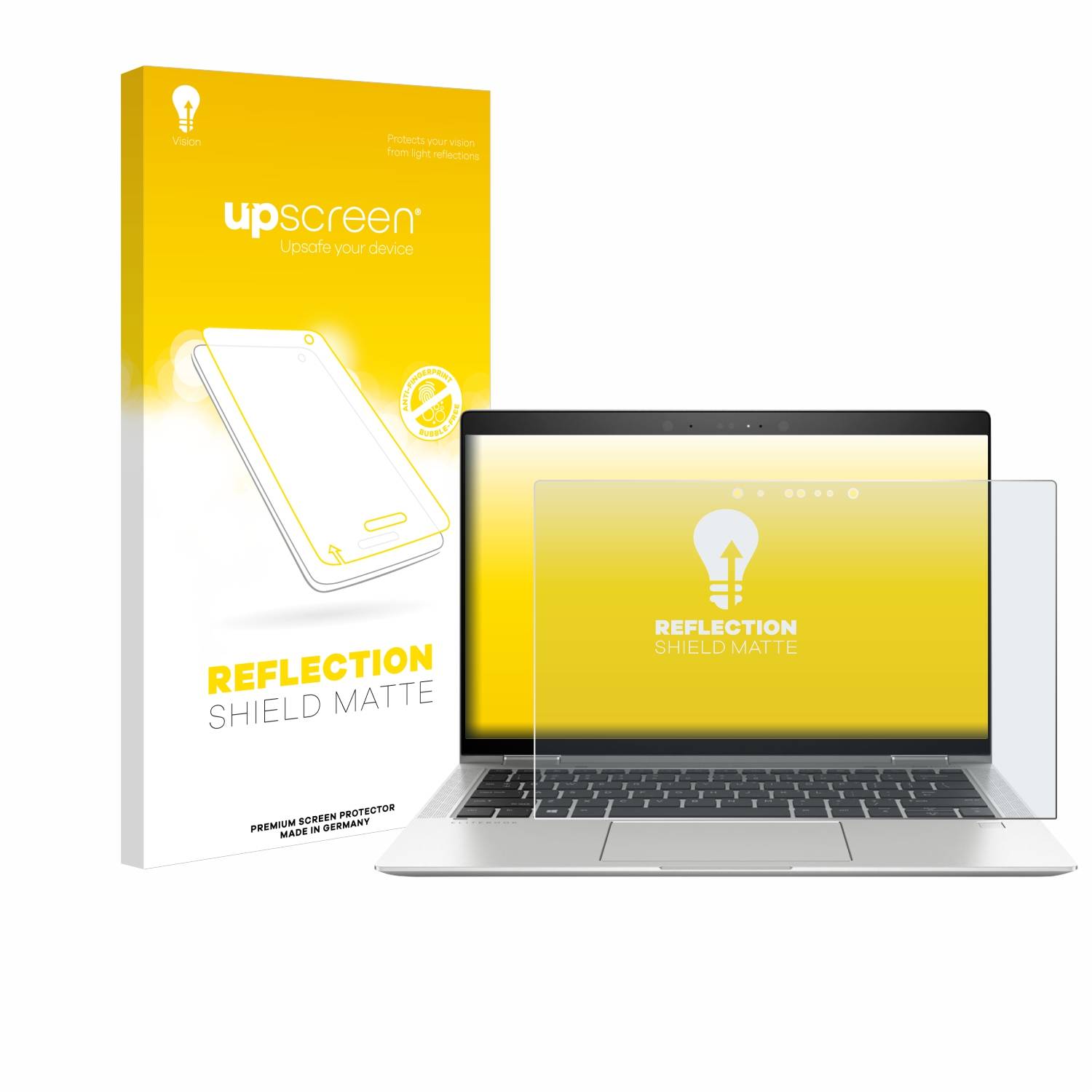 upscreen Reflection Shield Matt Schutzfolie für HP EliteBook x360 1030 G3