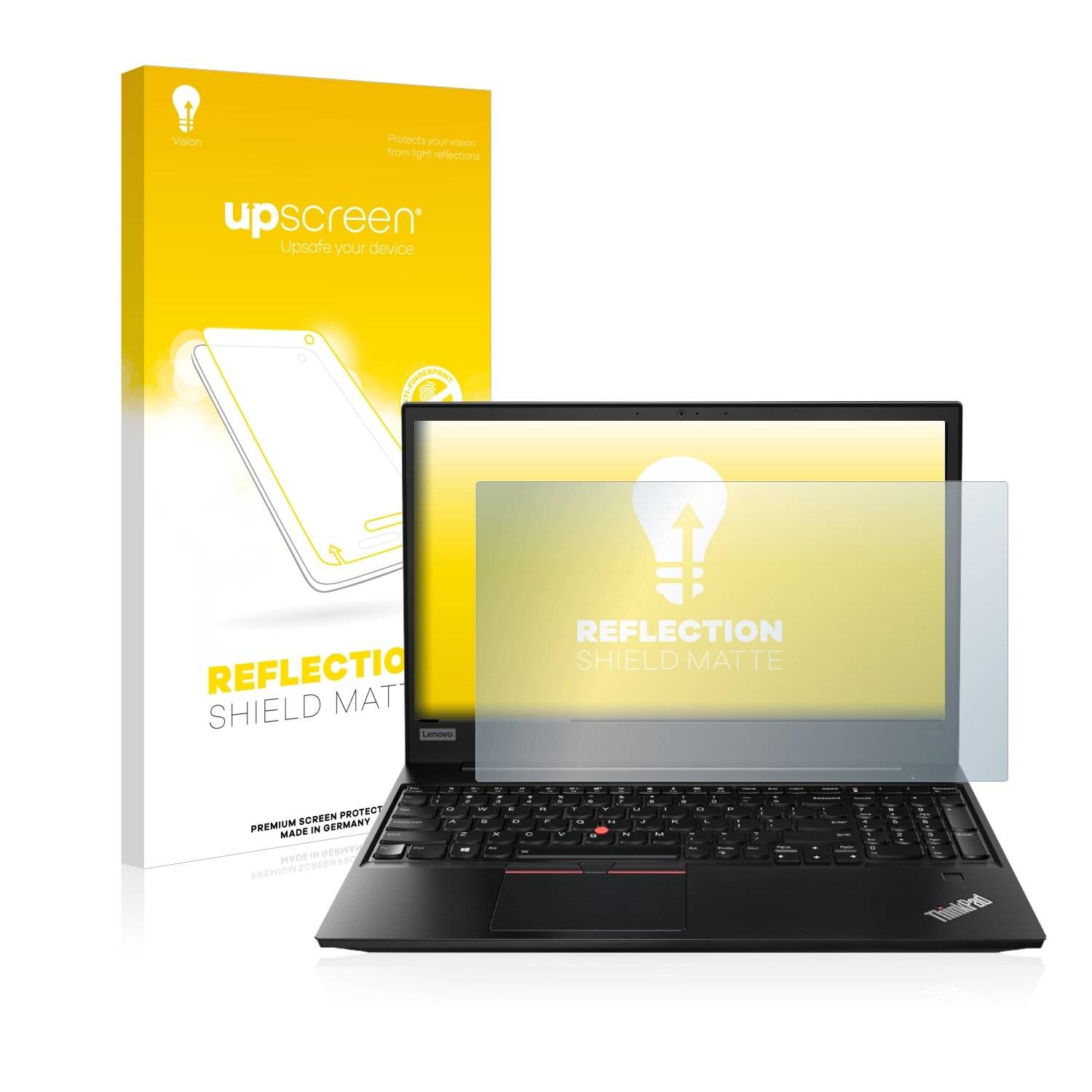 upscreen® Reflection Shield Matte Displayschutzfolie Premium für Lenovo ThinkPad E580