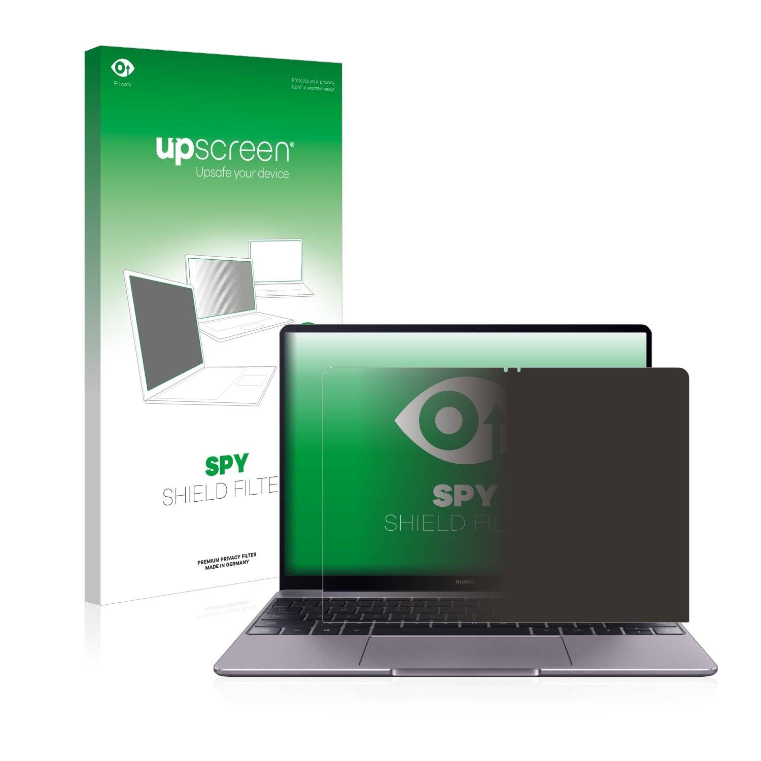upscreen® Spy Shield Blickschutzfilter Premium für Huawei MateBook 13