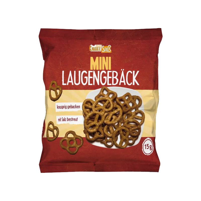 HELLMA Mini Laugengebäck, im Portionsbeutel à 15 g