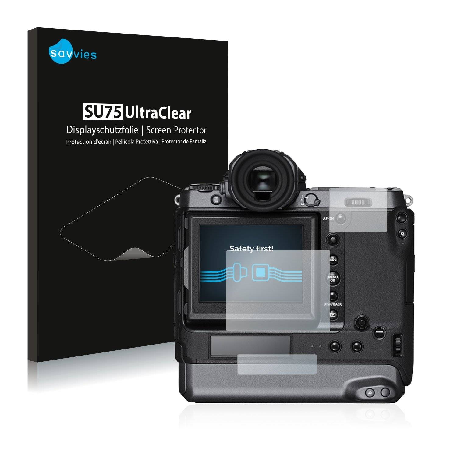 6 Savvies SU7 Displayschutzfoli fü Fujifil GFX100
