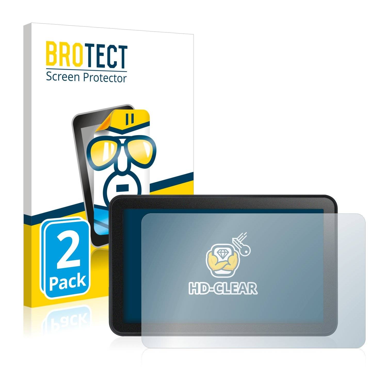 2 BROTECT HD-Clea Displayschutzfoli fü Wayte x99 Max
