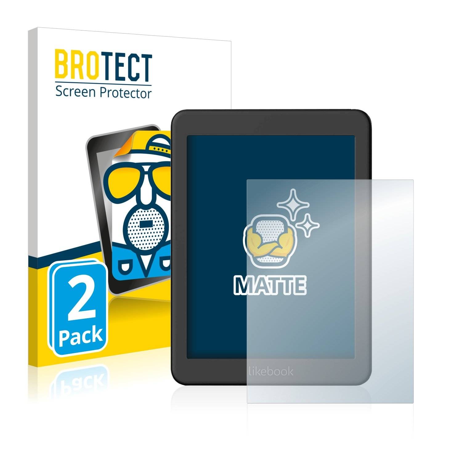 2 BROTECT Matt Displayschutzfoli fü Boyu Likeboo Mars