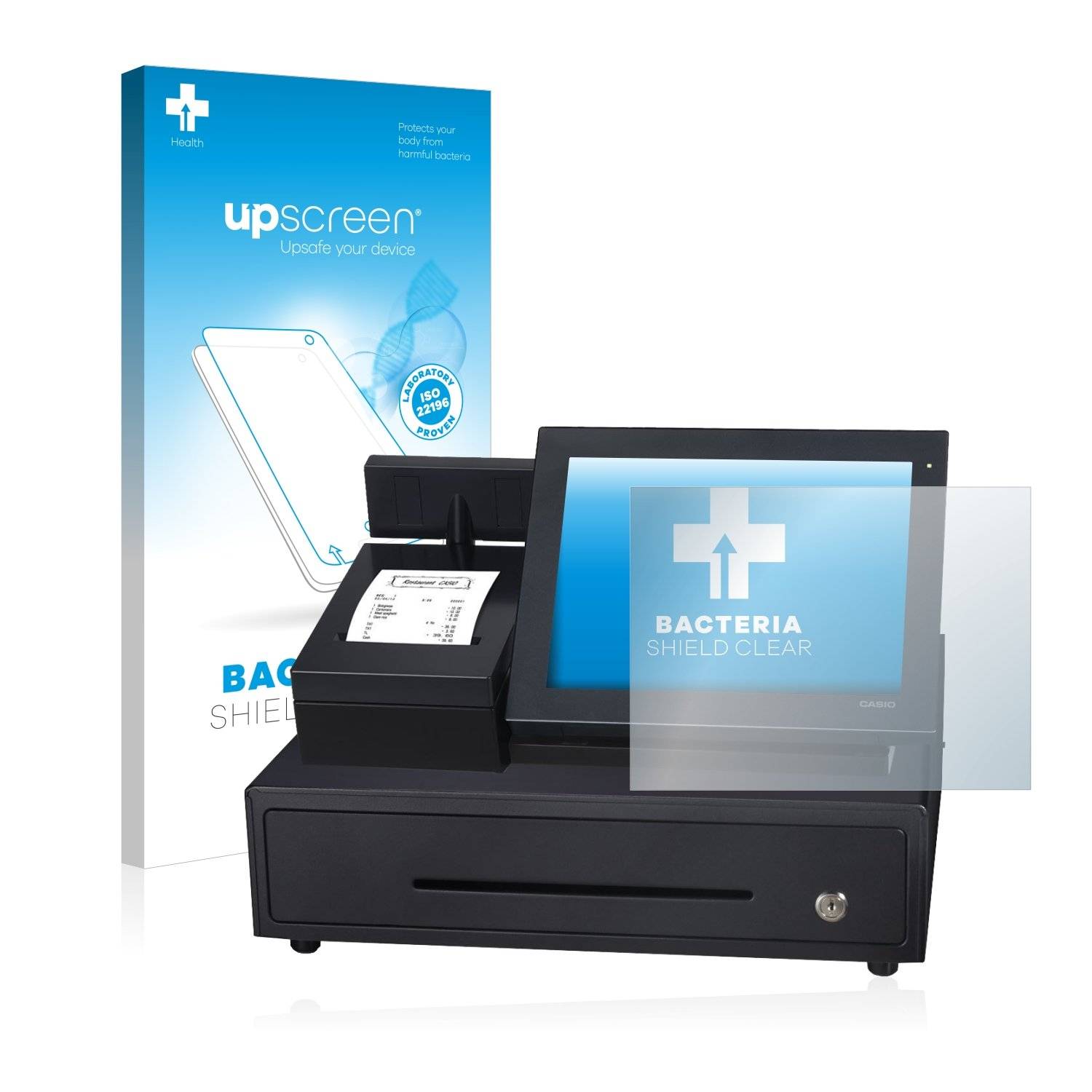 upscreen Bacteri Shiel Clea Premiu Antibakteriell Displayschutzfoli fü Casi V-R20 KC