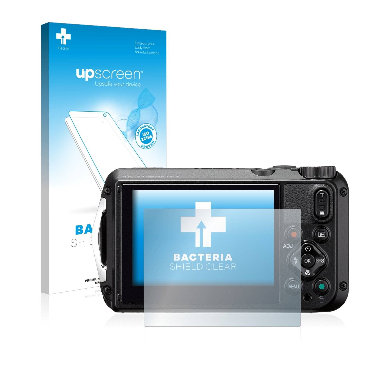 upscreen Bacteri Shiel Clea Premiu Antibakteriell Displayschutzfoli fü Rico G900