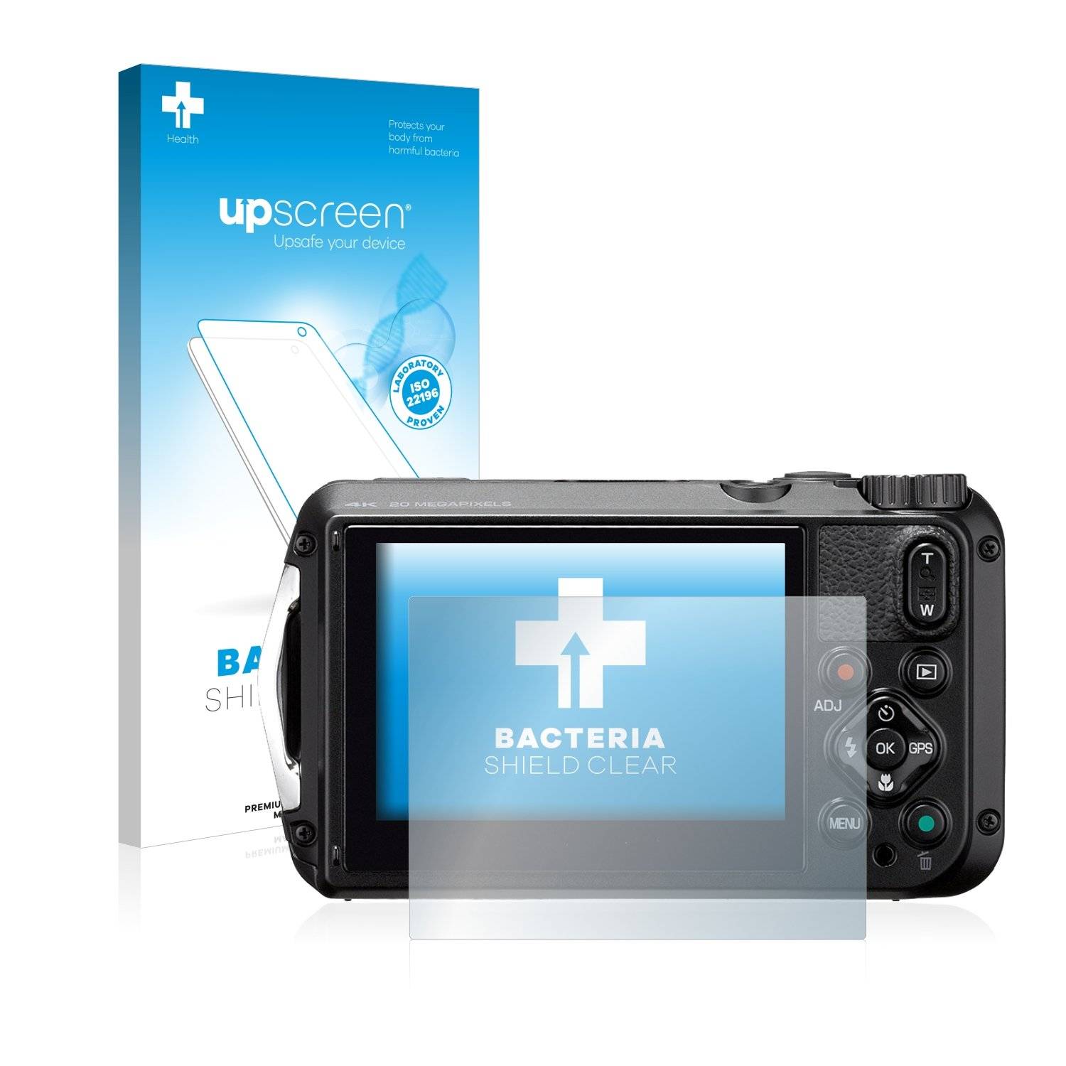 upscreen Bacteri Shiel Clea Premiu Antibakteriell Displayschutzfoli fü Rico G900SE