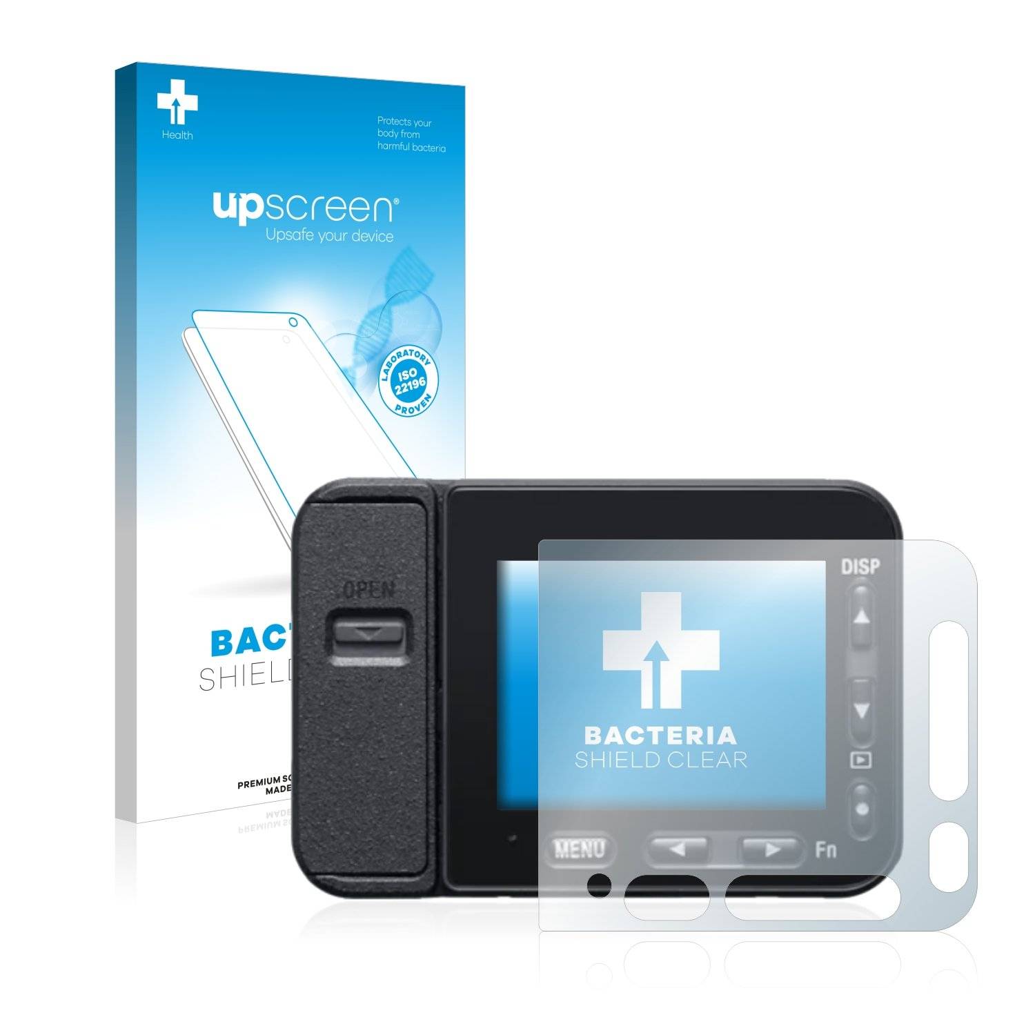 upscreen Bacteri Shiel Clea Premiu Antibakteriell Displayschutzfoli fü Son DSC-RX0M (RX II)