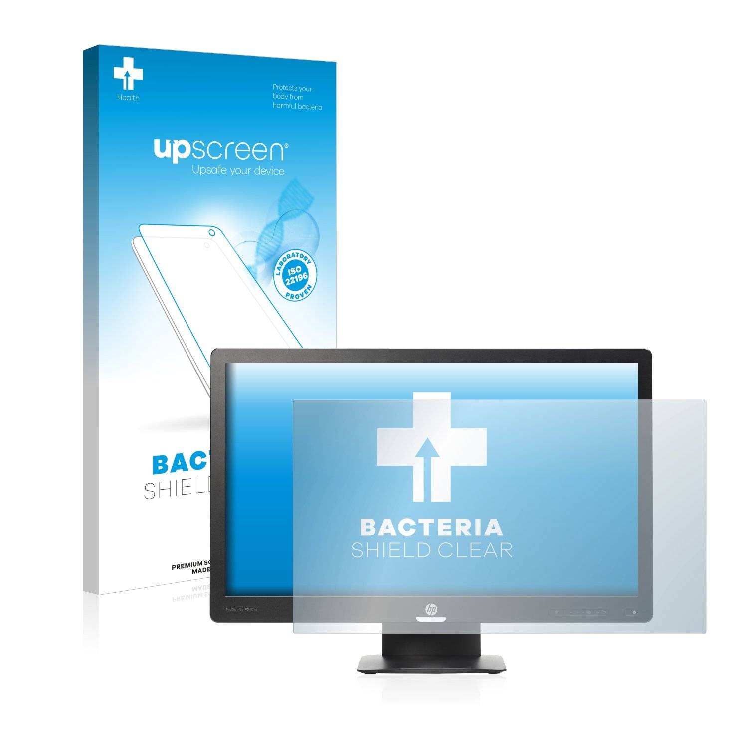 upscreen Bacteri Shiel Clea Premiu Antibakteriell Displayschutzfoli fü H ProDispla P240va