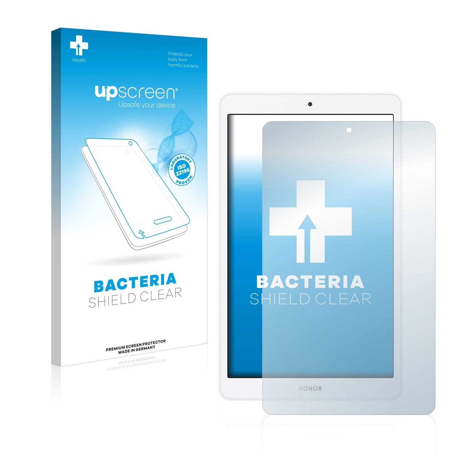 upscreen Bacteri Shiel Clea Premiu Antibakteriell Displayschutzfoli fü Huawe Hono 5