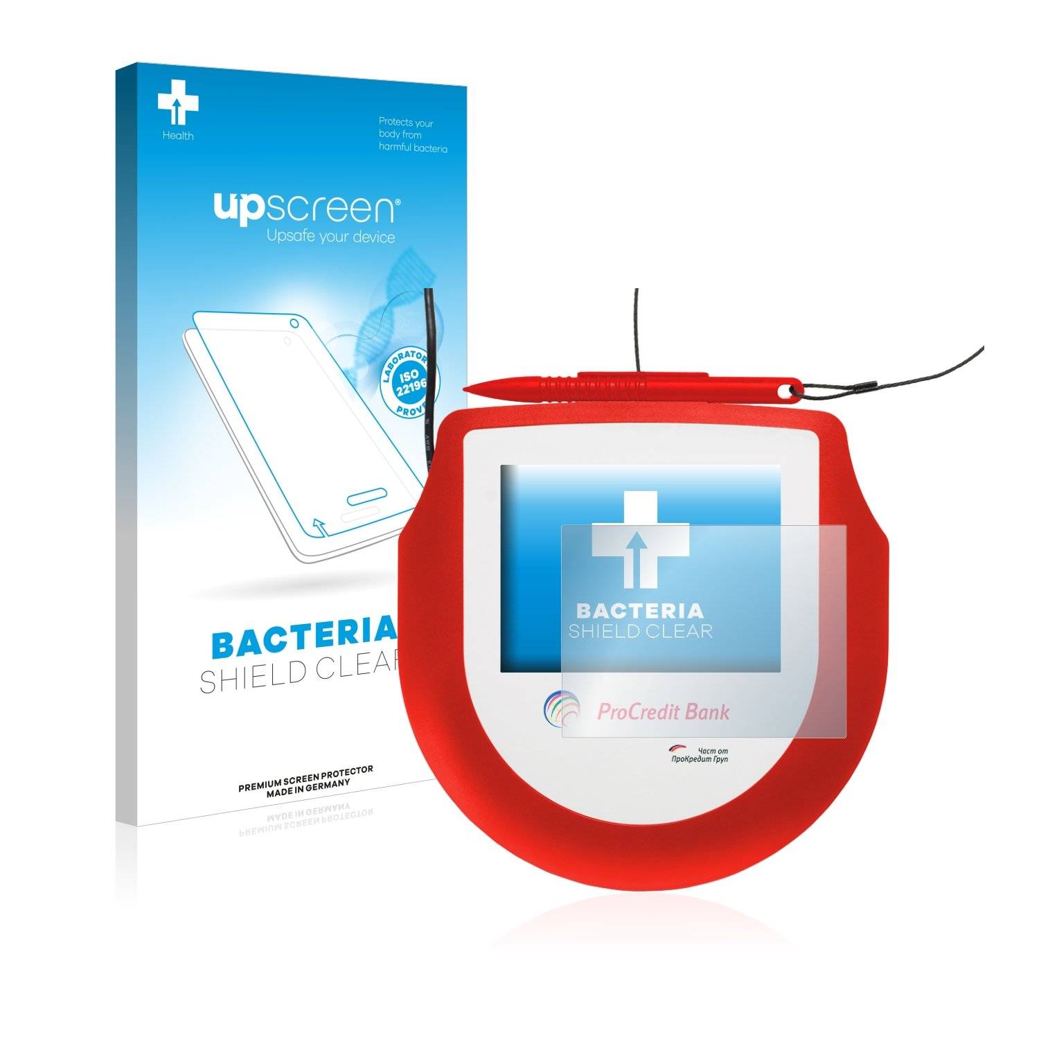 upscreen Bacteri Shiel Clea Premiu Antibakteriell Displayschutzfoli fü Signote Signatur Pa Omeg NFC