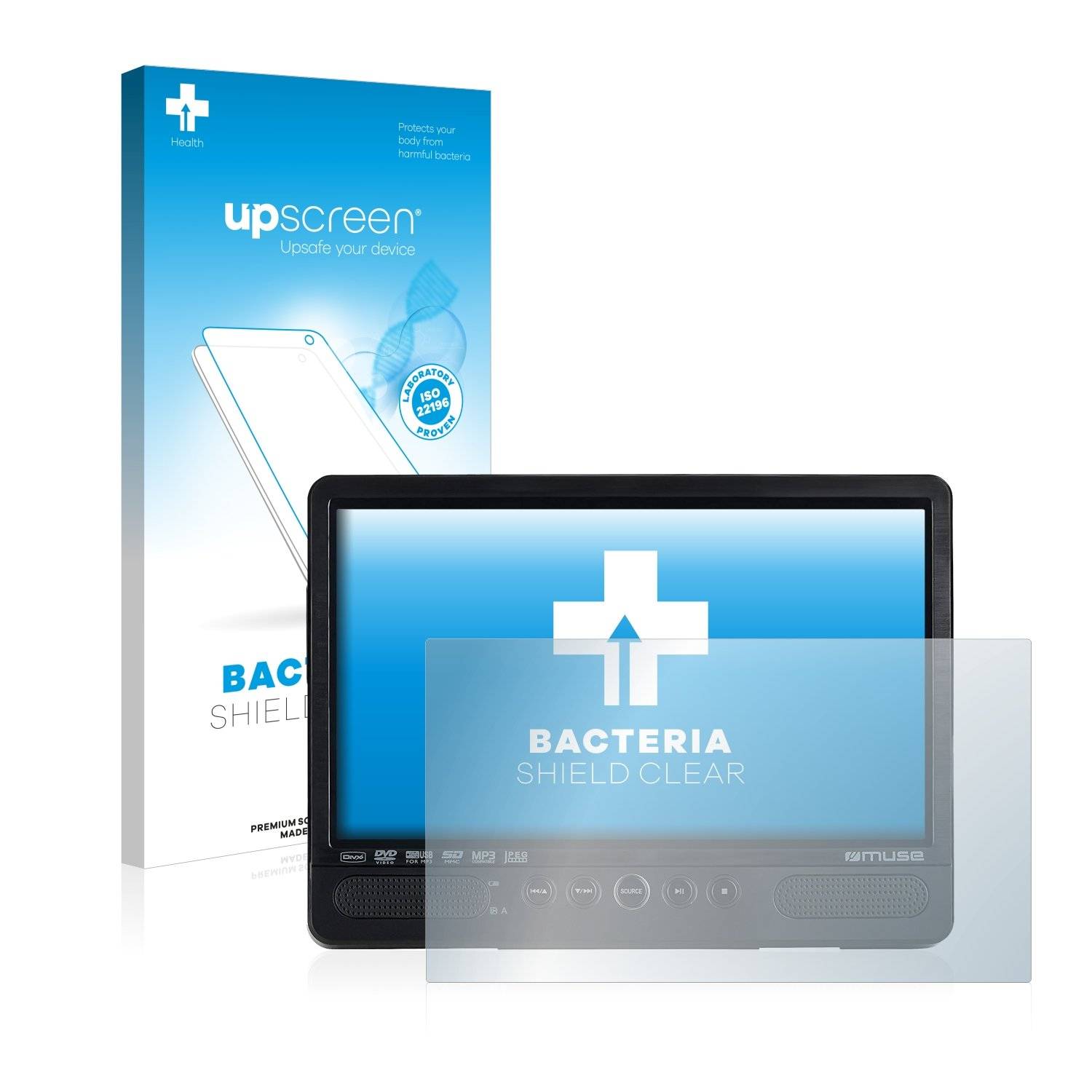 upscreen Bacteri Shiel Clea Premiu Antibakteriell Displayschutzfoli fü Mus M-109 CVB