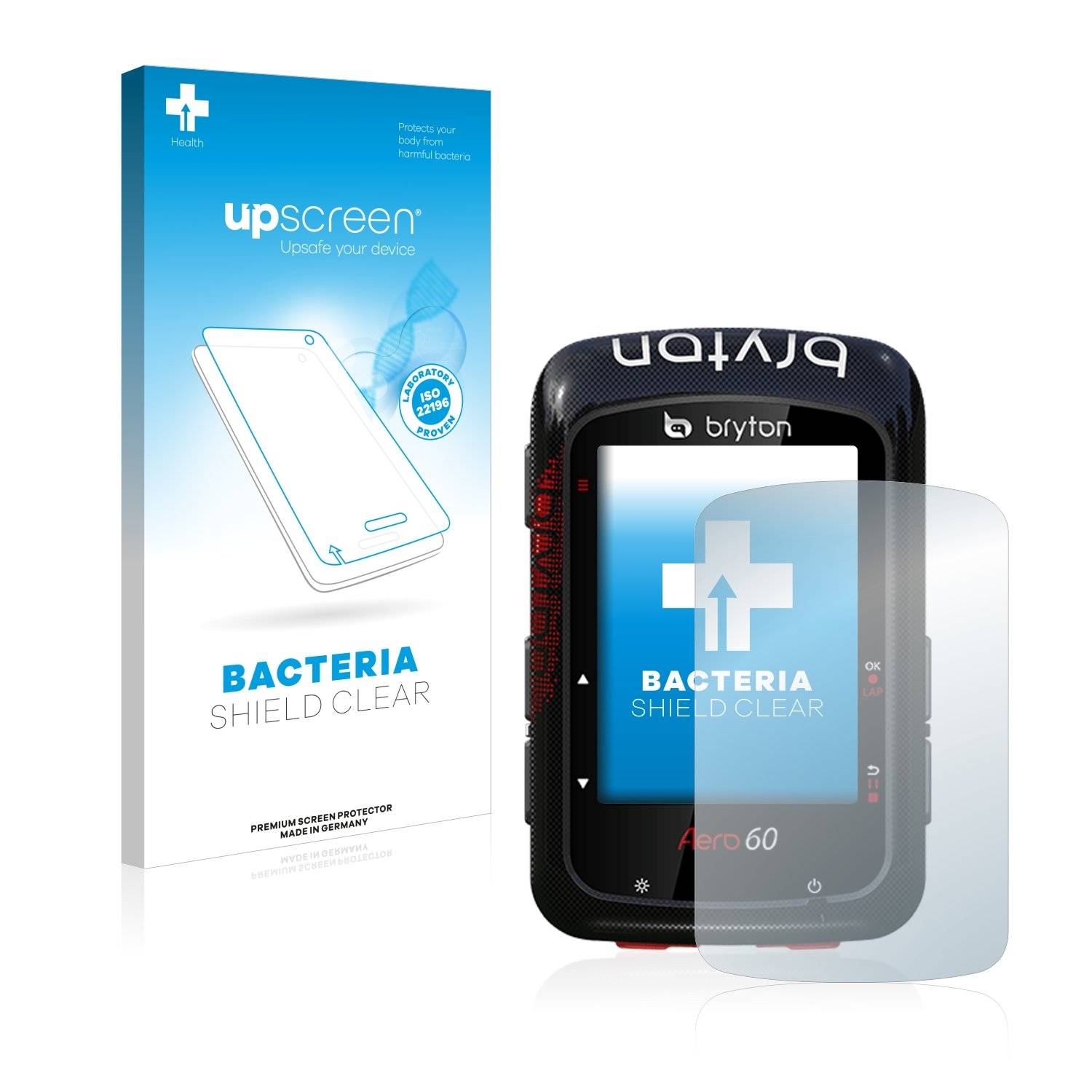 upscreen Bacteri Shiel Clea Premiu Antibakteriell Displayschutzfoli fü Bryto Aer 6 E