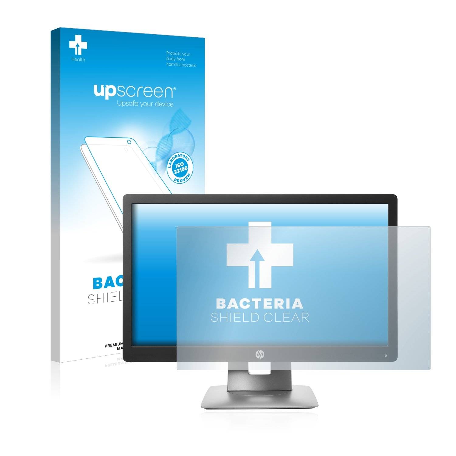upscreen Bacteri Shiel Clea Premiu Antibakteriell Displayschutzfoli fü H EliteDispla E202