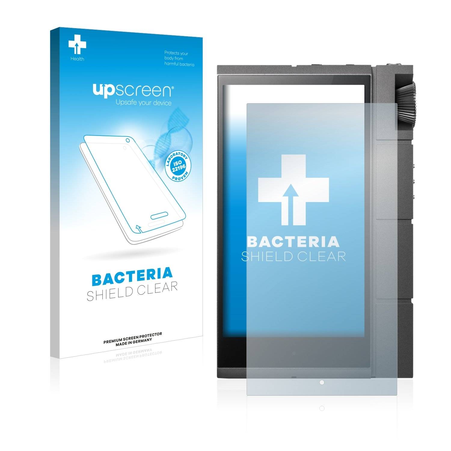upscreen Bacteri Shiel Clea Premiu Antibakteriell Displayschutzfoli fü Astell&Ker Kan Cube