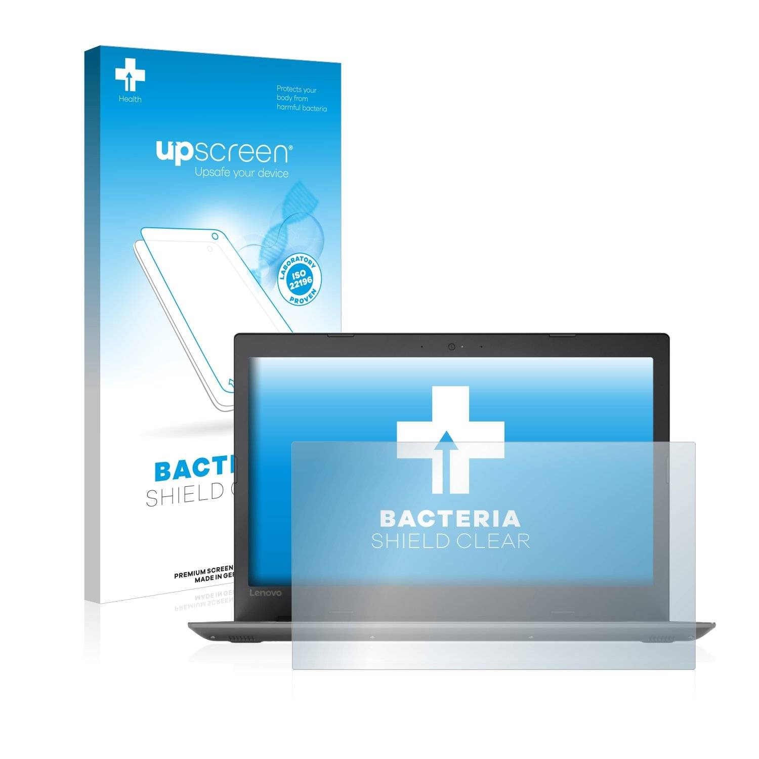 upscreen Bacteri Shiel Clea Premiu Antibakteriell Displayschutzfoli fü Lenov Ideapa 33 (17)