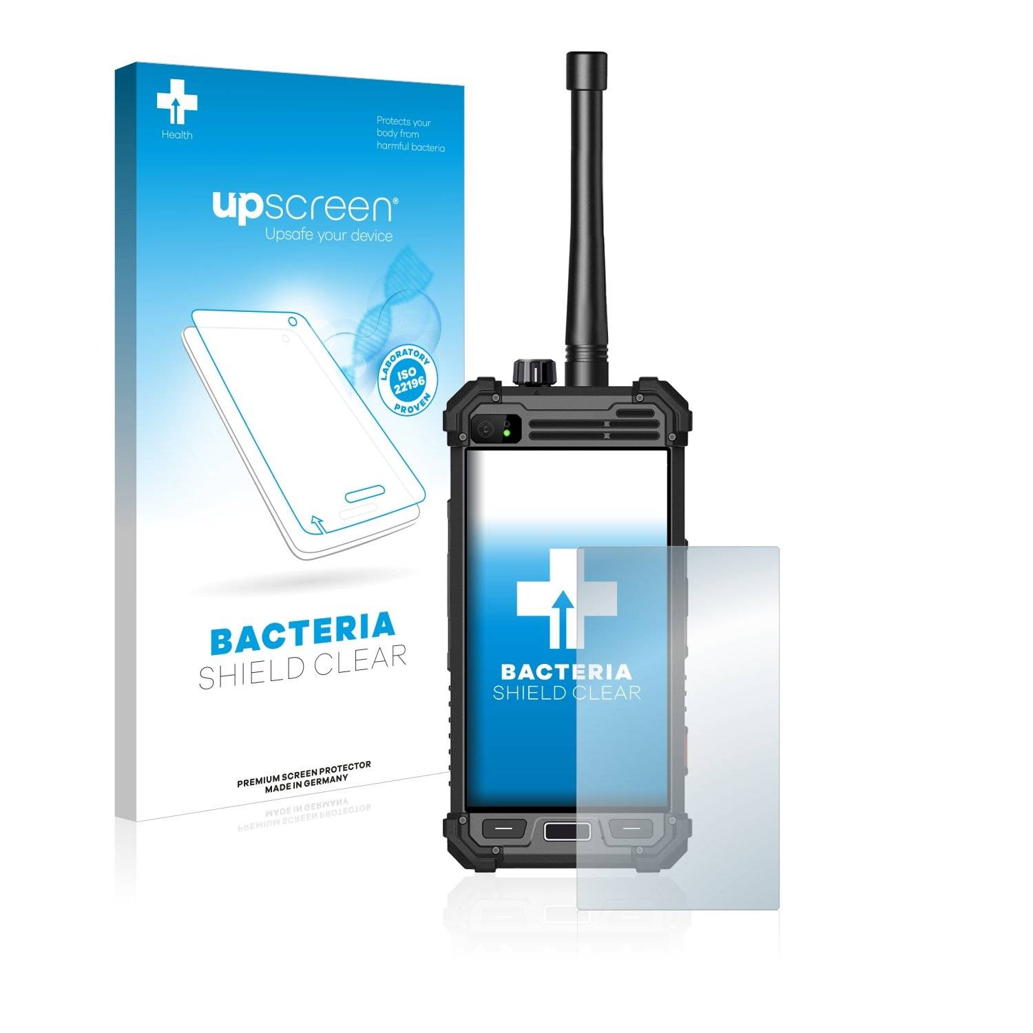 upscreen Bacteri Shiel Clea Premiu Antibakteriell Displayschutzfoli fü Rfinde M DV/ DM 4G/LTE