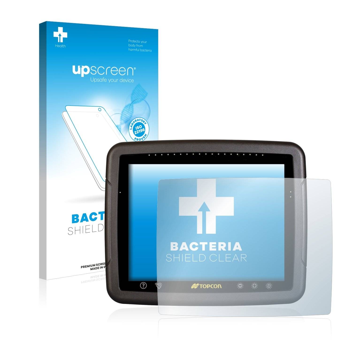 upscreen Bacteri Shiel Clea Premiu Antibakteriell Displayschutzfoli fü Topco X30