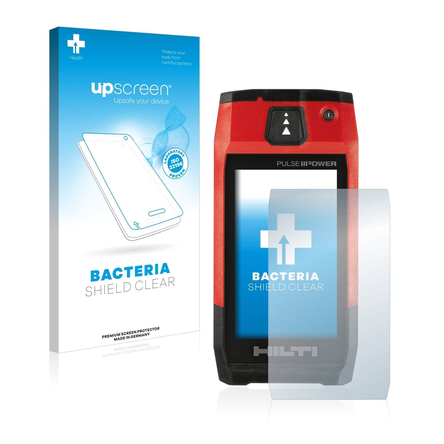 upscreen Bacteri Shiel Clea Premiu Antibakteriell Displayschutzfoli fü Hilt PD-CS