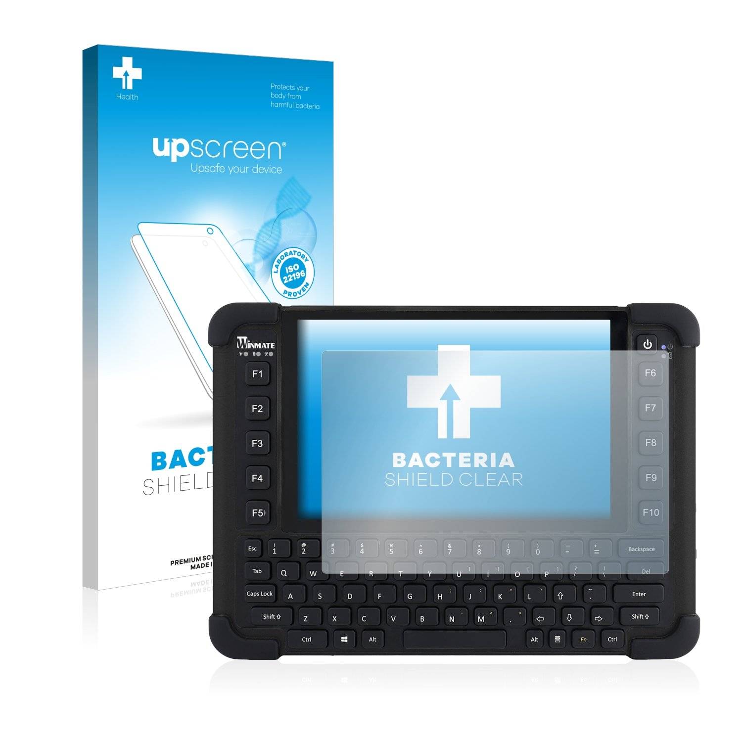 upscreen Bacteri Shiel Clea Premiu Antibakteriell Displayschutzfoli fü Winmat M101BK
