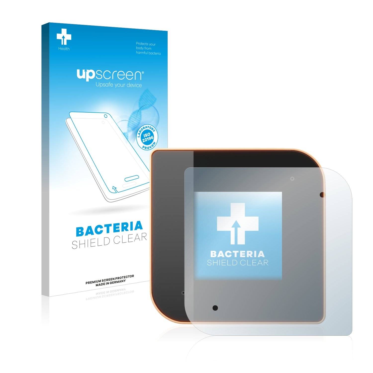 upscreen Bacteri Shiel Clea Premiu Antibakteriell Displayschutzfoli fü Wallbo Coppe C