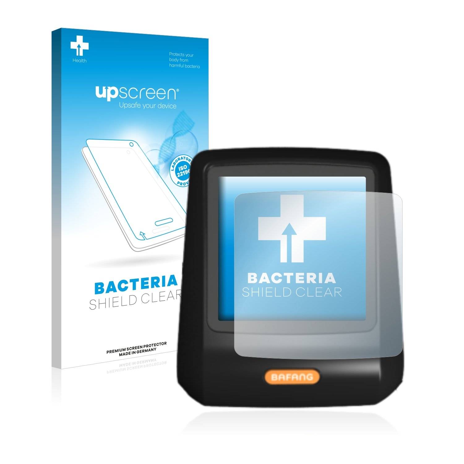 upscreen Bacteri Shiel Clea Premiu Antibakteriell Displayschutzfoli fü Bafan D C07