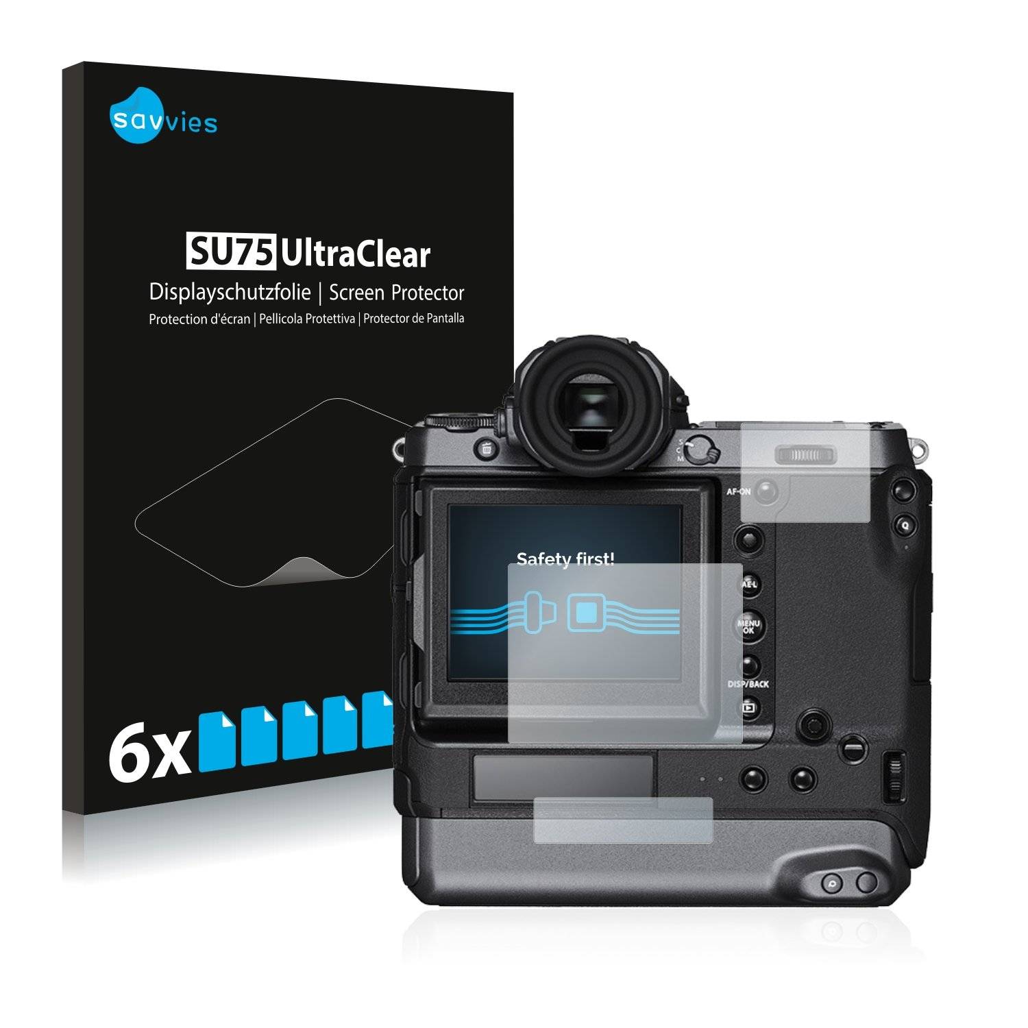 18 Savvies SU7 Displayschutzfoli fü Fujifil GFX100